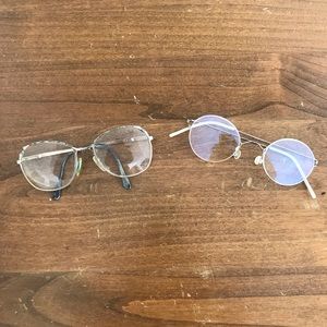 2 pairs of vintage glasses